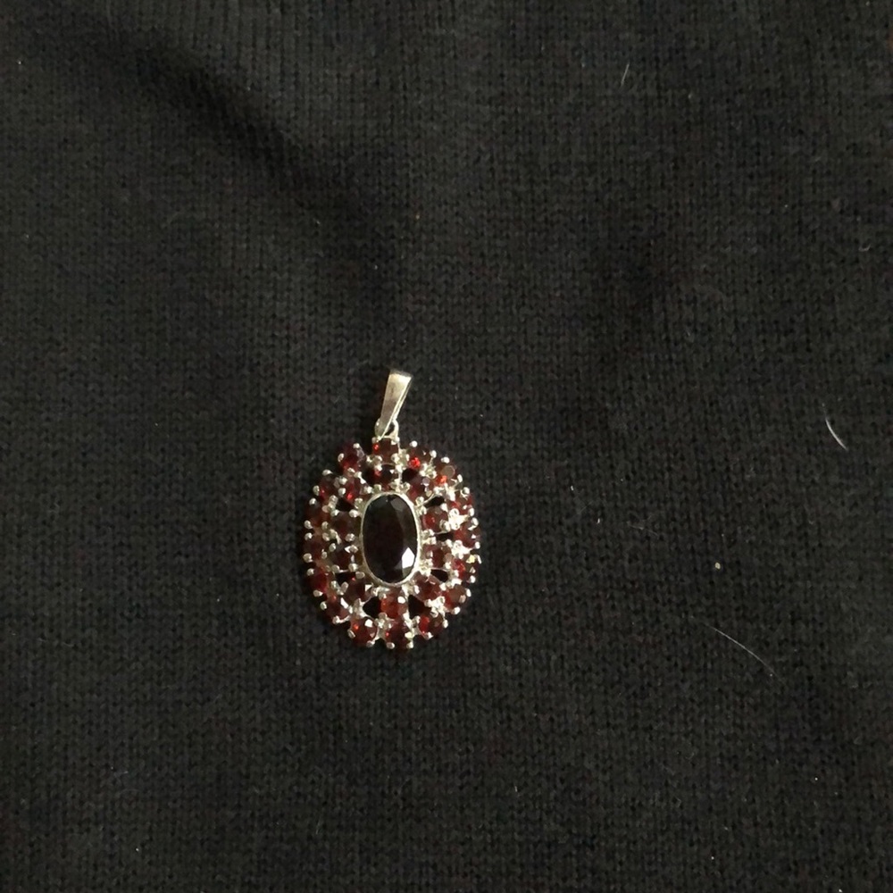 Garnet pendant